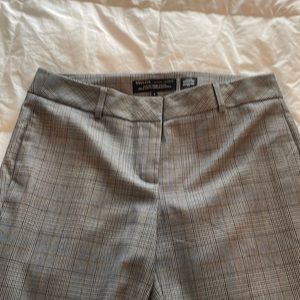 See previous listing for matching blazer. Cool tone plaid pants